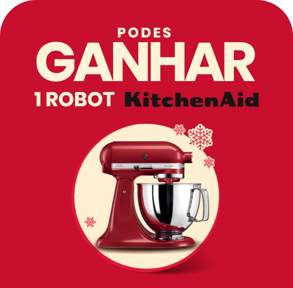 Podes Ganhar 1 Robot Kitchen Aid